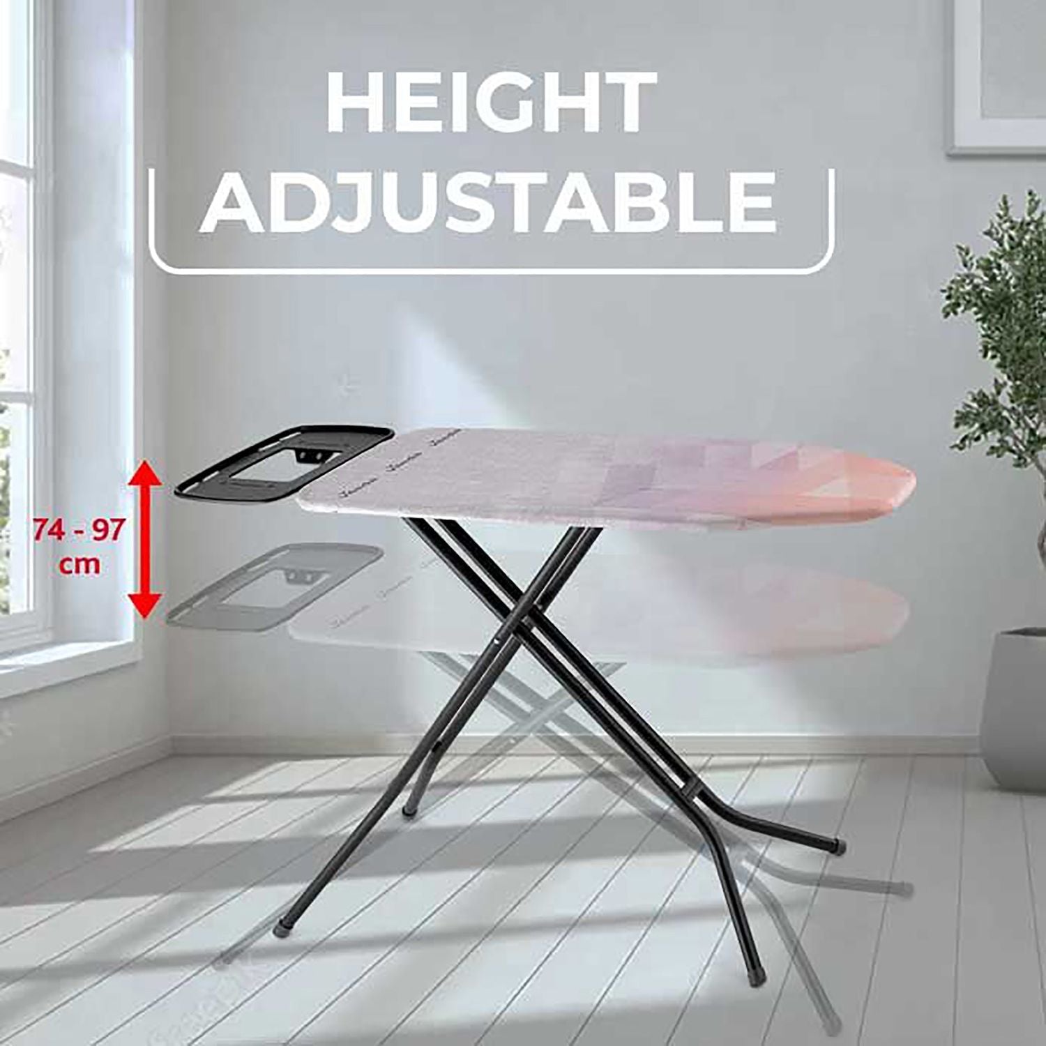 VILEDA - Asse da stiro taglia M Diamond 120x38 cm